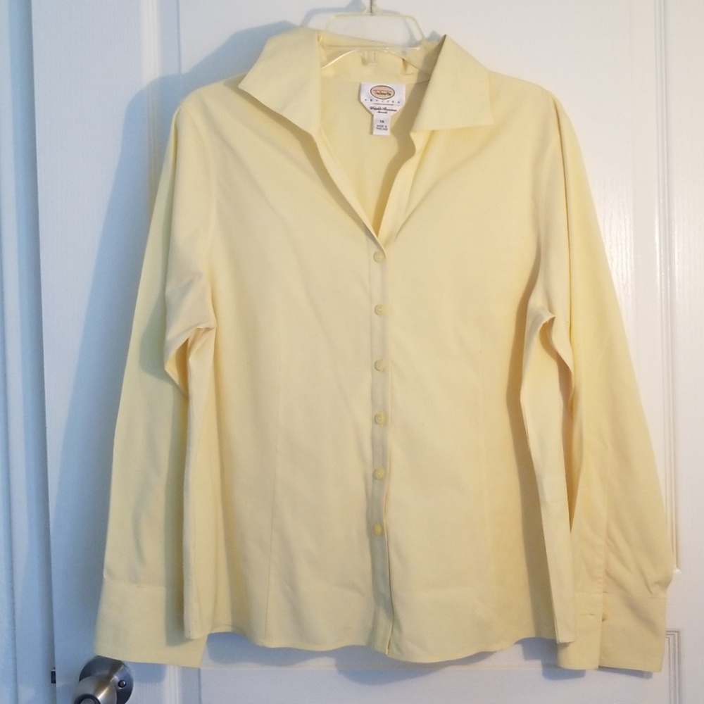 Yellow button down Shirt